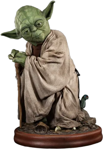 Star Wars Yoda Lifesize Statue Png Yoda Transparent