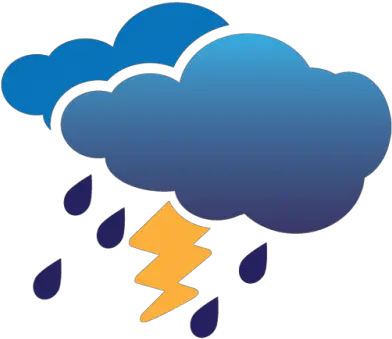 Download Thunderstorm Free Png Transparent Image And Clipart Lightning Storm Icon Png Thunder Cloud Png