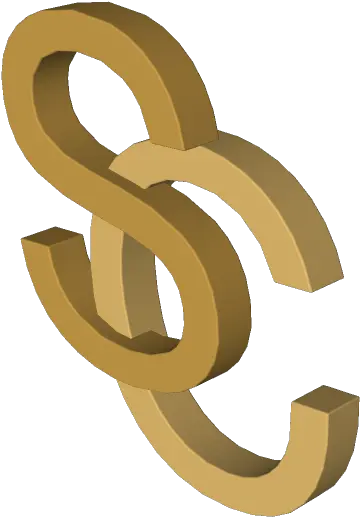 Download Gold Sc Logo Calligraphy Png Sc Logo