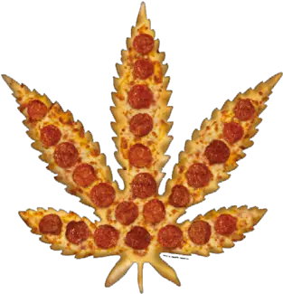 Weed Marijuana Pizza Transparent Garden Of Delights Records Png Marijuana Transparent