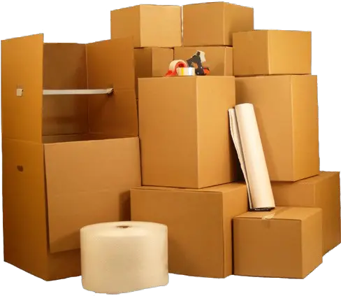 Transparent Background Moving Boxes Png