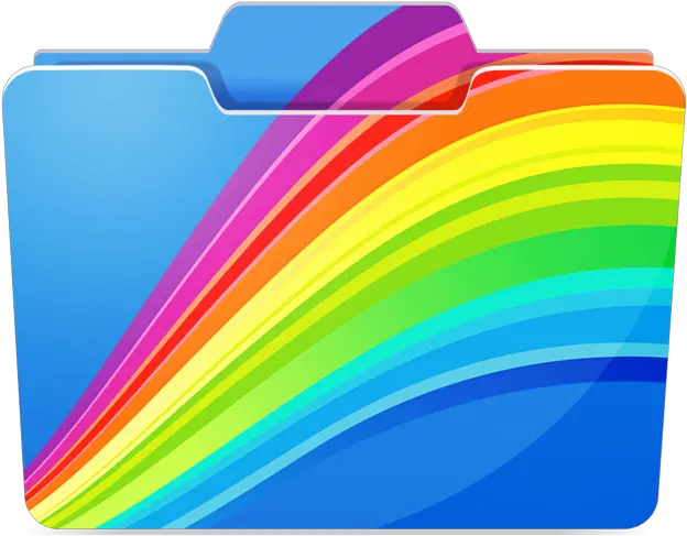 Folder Color Horizontal Png Geometry Dash Rainbow Icon
