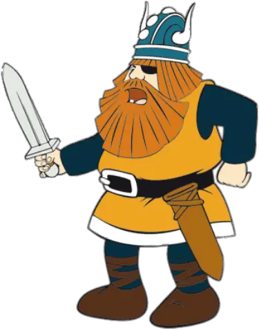 Viking Holding Sword Transparent Png Halvar Viking Viking Png