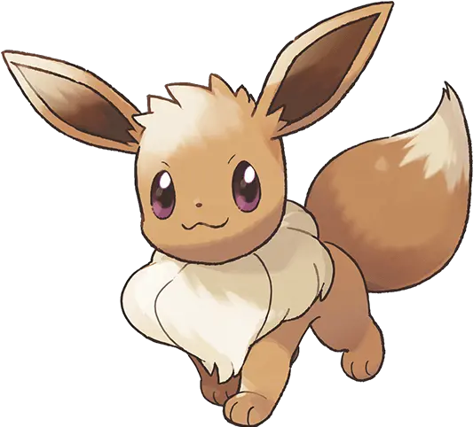 Partner Eevee Lets Go Art Png Eevee Png