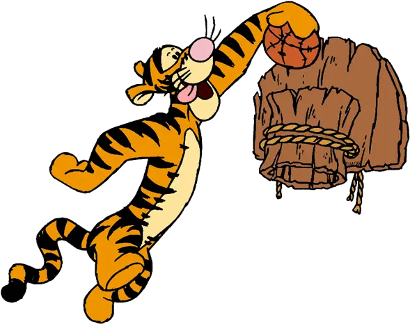 Tigger Clip Art Disney Galore Png Basketball Clipart Transparent