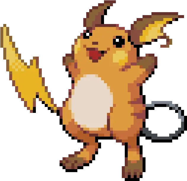 Raichu Clipart Pokemon Raichu Alola Sprite Png Raichu Png