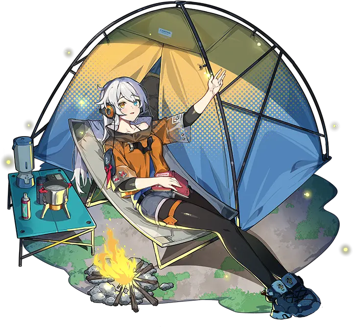 Kiana Camping Official Honkai Impact 3 Wiki Kiana Camping Png Camping Cartoon Icon