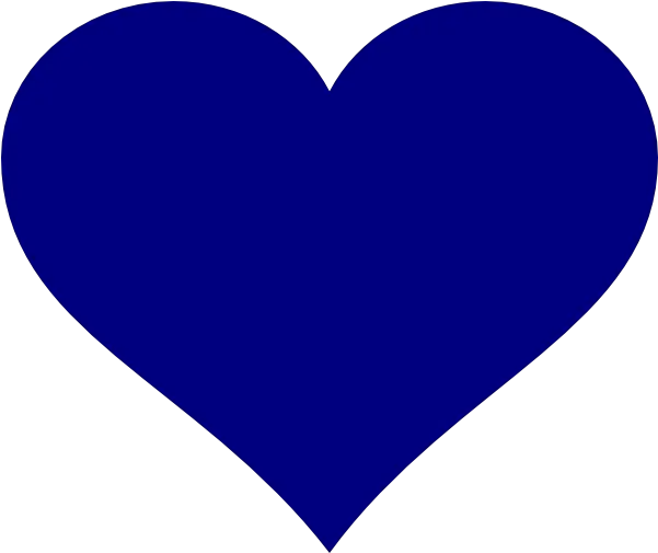 Navy Blue Heart Clipart Blue Heart Clipart Png Small Heart Png