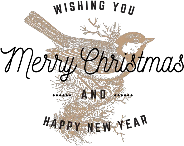 Calibre Apparel Merry Christmas U0026 Happy New Year Milled Calligraphy Png Merry Christmas And Happy New Year Png