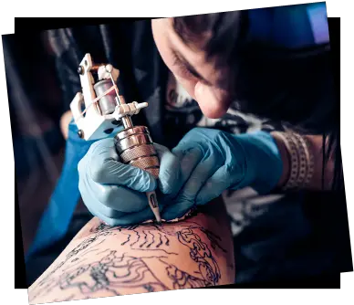 About Us Tattoo Artist Png Tattoo Machine Png