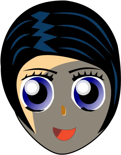 Manga Girl Png Svg Clip Art For Web Cartoon Manga Girl Png