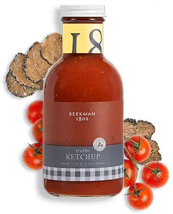 Truffle Ketchup Glass Bottle Png Ketchup Transparent