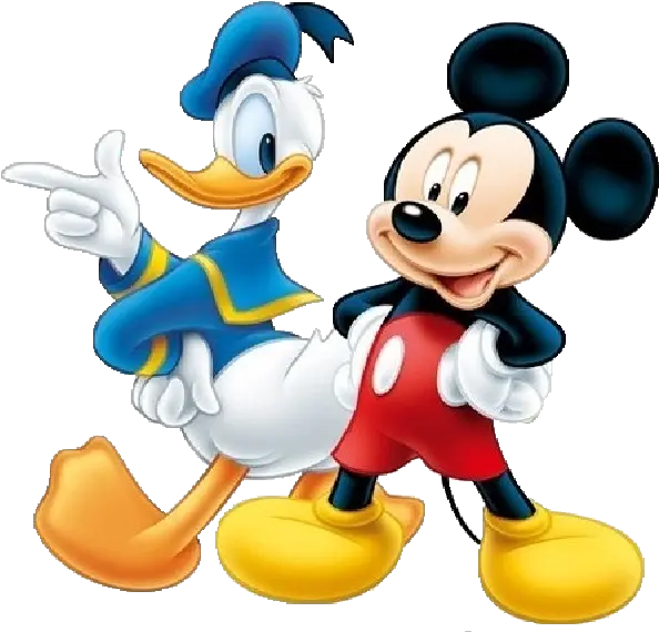 Download Clipart Friends Mickey Mouse Clubhouse Donald And Mickey Mouse Png Imagen Mickey Png