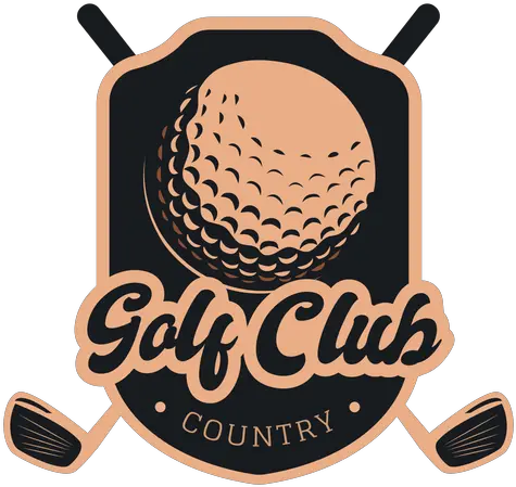 Golf Club Country Ball Logo Transparent Png U0026 Svg Golf Club Logo Golf Ball Transparent Background