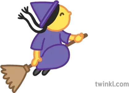 Witch Witch On Broom Emoji Png Book Emoji Transparent