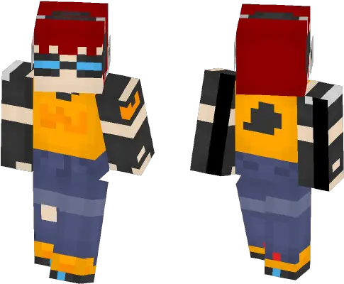 Download Beat Jet Set Radio Minecraft Skin For Free Rinko Shirokane Minecraft Skin Png Jet Set Radio Logo