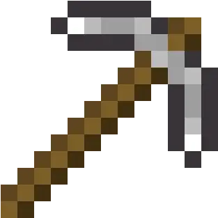 Pixilart Minecraft Pickaxe Png Pickaxe Transparent