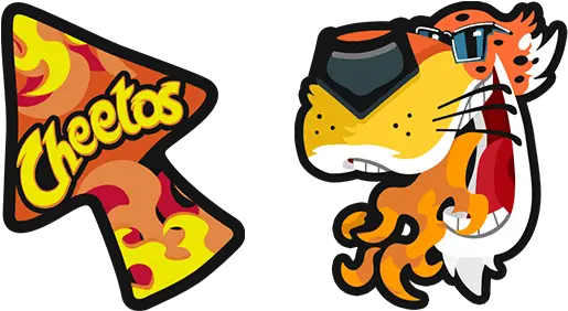 Cheetos Flaminu0027 Hot Cursor U2013 Custom Browser Extension Chester Cheetos Flamin Hot Png Chester Cheetah Png