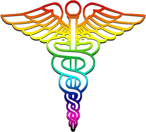 Caduceus Medical Logo Rainbow Clipart Image Ipharmdnet Logo Medical Army Png Medical Logo