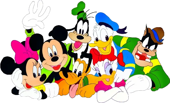 Mickey Mouse And Friends Birthday Png