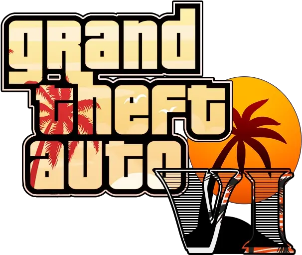 Grand Theft Auto Vi Png Picture Grand Theft Auto Vi Logo Grand Theft Auto Png