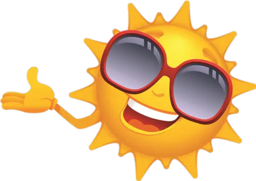 Download Hd Summer Sun Cartoon Sun Transparent Png Image Cartoon Sun Summer Sun Png