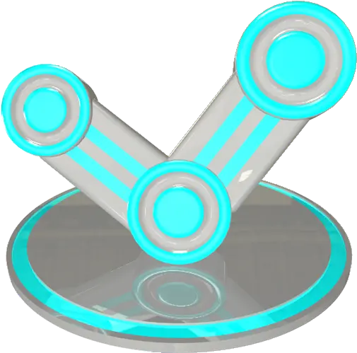 Steam Turq Download Free Icon White And Turquoise Icons On Art Png Steam Circle Icon