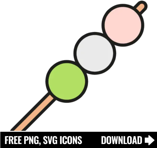 Free Dango Icon Symbol Png Svg Download Logo Blue Youtube Icon Meatball Icon