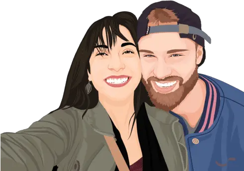 Couple Cartoon Turn Photo Into Cartoon Png Anime Couple Png