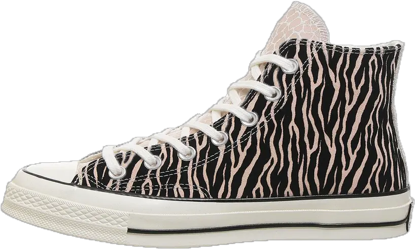 Star Hi 70 Natural Snake Zebra Converse Zebra Snake Print Png Converse All Star Icon