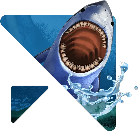 Hungry Shark Great White Shark Png Shark Icon