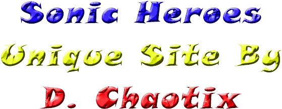Sonic Heroes Updated Page Dot Png Sonic Heroes Logo