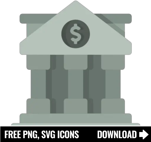 Free Bank Icon Symbol Png Svg Download Processing Icon Bank Icon White