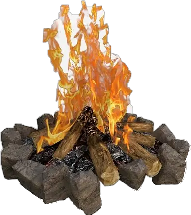 Bonfire Fire Camp Summer Freetoedit Bonfire 3d Model Png Fire Ash Png