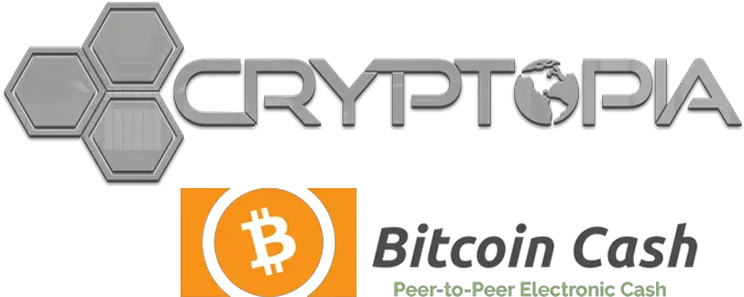 Cryptopia Will Support Bitcoin Cash Should A Fork Occur Bitcoin Accepted Png Bitcoin Cash Logo