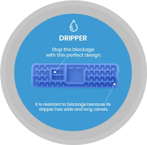 Water Drip Irrigation Systems Circle Png Water Drip Png