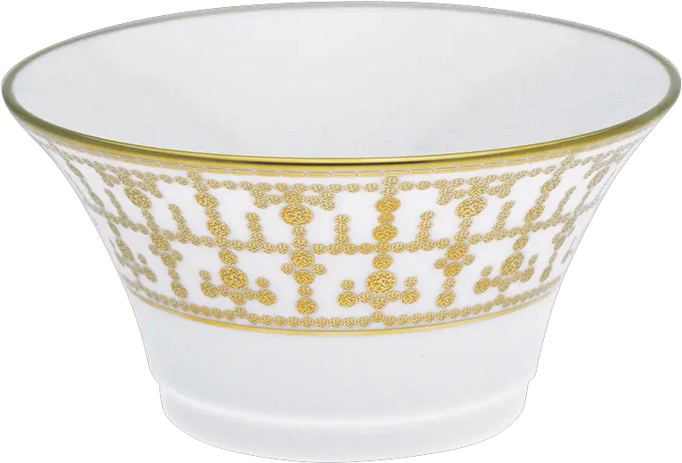 Tiara White U0026 Gold Cereal Bowl Royal Copenhagen Elements Aqua Png Bowl Of Cereal Png