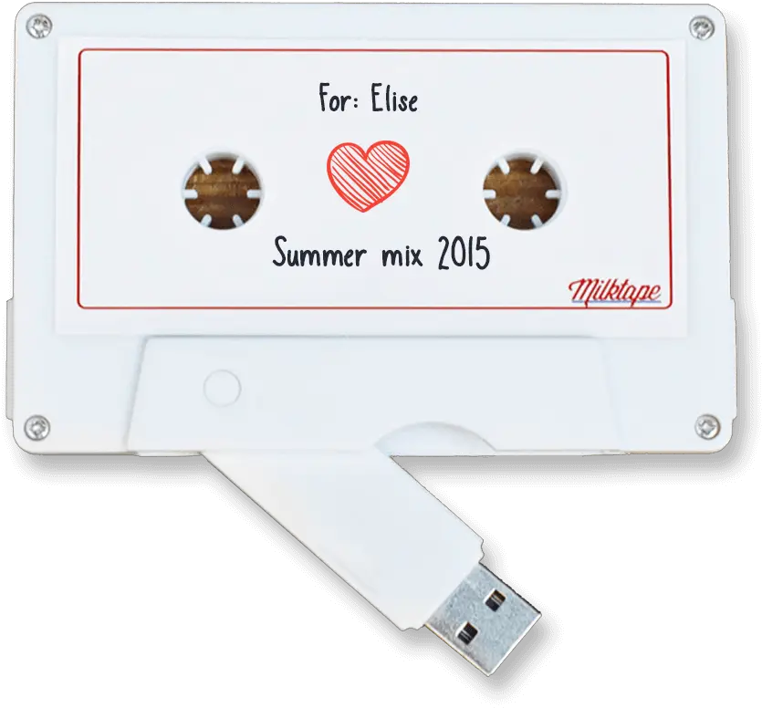 Usb Cassette Mixtape With Images Custom Usb Flash Drive Png Mixtape Png