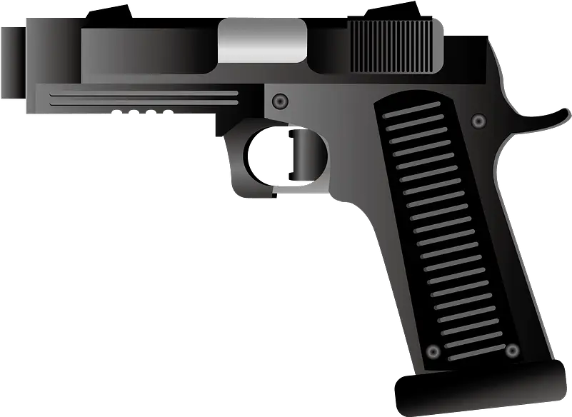 Pistol Handgun Clipart Png Hand With Gun Transparent