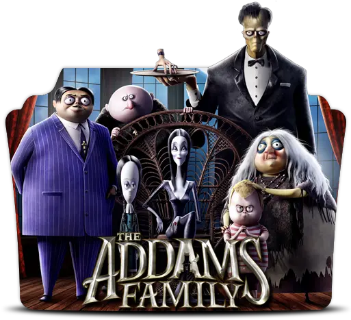 2019 Bdrip 1080p X264 Dd 5 Addams Family 2019 Wallpaper Mobile Png Addams Family Icon