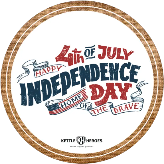 Happy 4th Of July Popcorn Gift Tin Emblem Png Happy 4th Of July Png