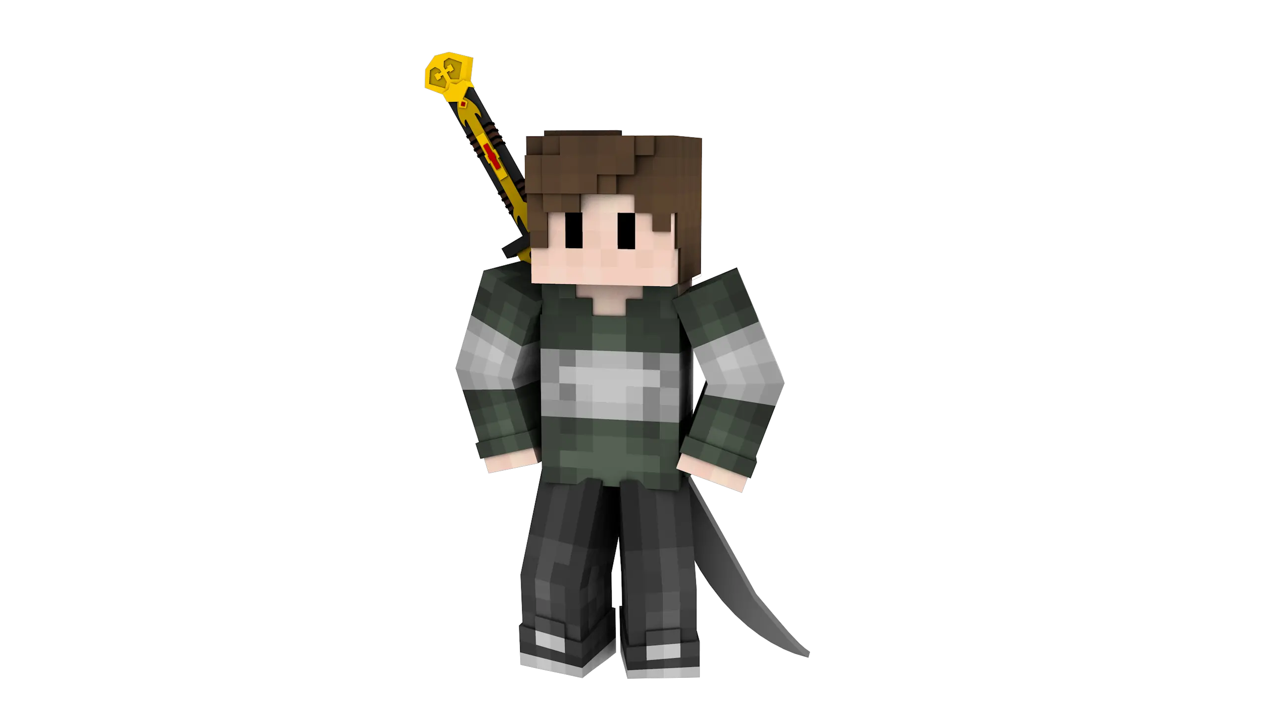 Espada De Diamante Encantada Minecraft Png