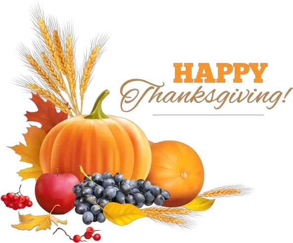 Happy Thanksgiving Decor Png Clipart Transparent Background Thanksgiving Clipart Happy Thanksgiving Transparent Background