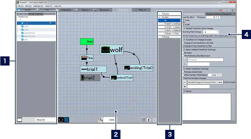 Screen Flow Pixel Game Maker Mv Help Vertical Png Rpg Maker Mv Logo