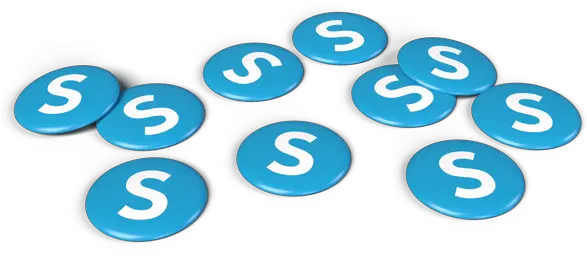 Disc S Style Buttons Disc Profile Dot Png Green Skype Icon