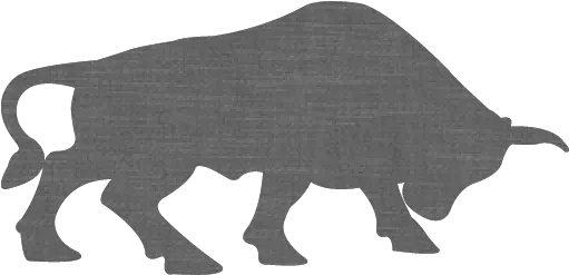 Grey Wall Bull 2 Icon Transparent Black Bull Icon Png Bull Bear Icon