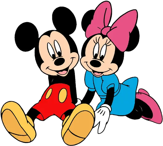 Download Clipart Transparent Library Mickey Mouse Clip Art Mickey Minnie Mouse Clipart Png Mickey And Minnie Png