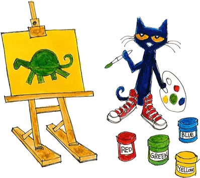 Pete The Cat Walking In Shoes Png Files Pete The Cat Rocking In My School Shoes Pictures Pete The Cat Png