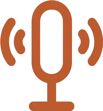 Eric S Thomas Microphone Icon With Waves Png Speaking Png