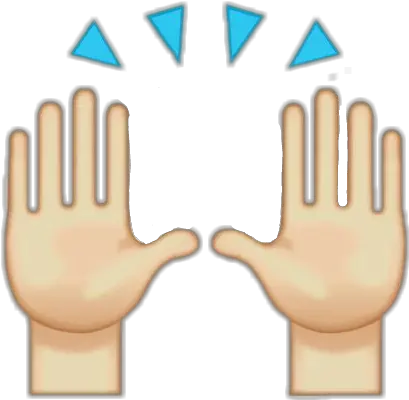 Free High Five Png Download Clip Art Emoji Hands High Five Png